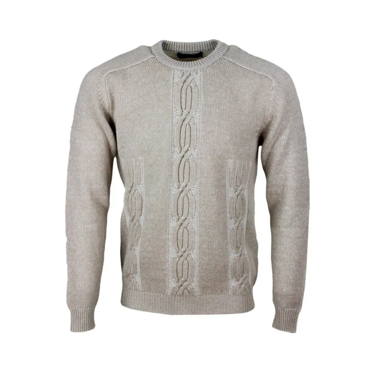 Kiton Pull Col Rond - Blanc