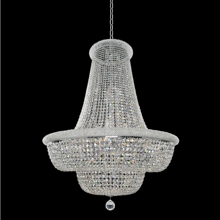 Chrome 33 Light Pendant from the Napoli Collection