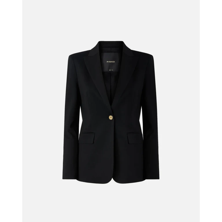 Pinko Getailleerd jasje met gouden knopen
