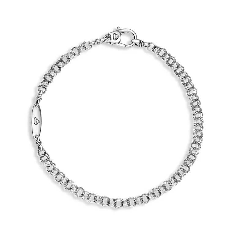 Lagos Men's Sterling Silver Anthem High Jinx Chain Link Bracelet