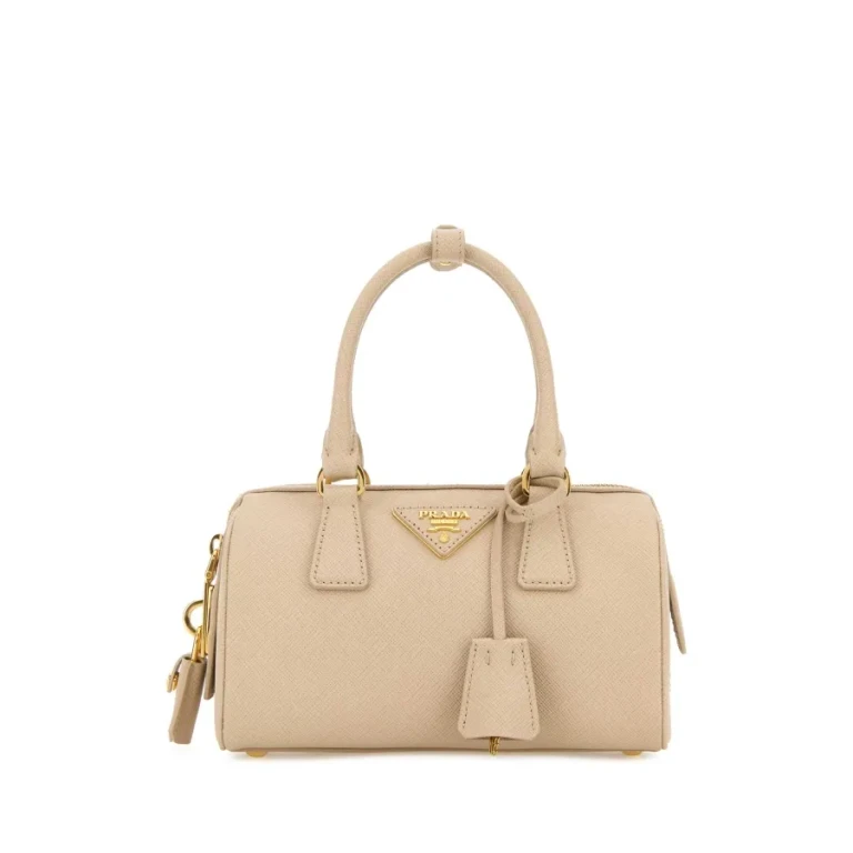 Sand Leather Handbag