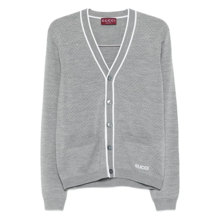 Gucci Wool V-necked Cardigan