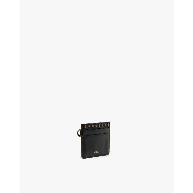 Porte-cartes Oskan - Femme - Noir - Isabel Marant