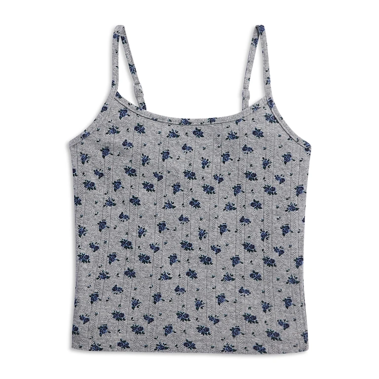 KatieJnyc Girls' Tween Marina Pointelle Cami - Big Kid