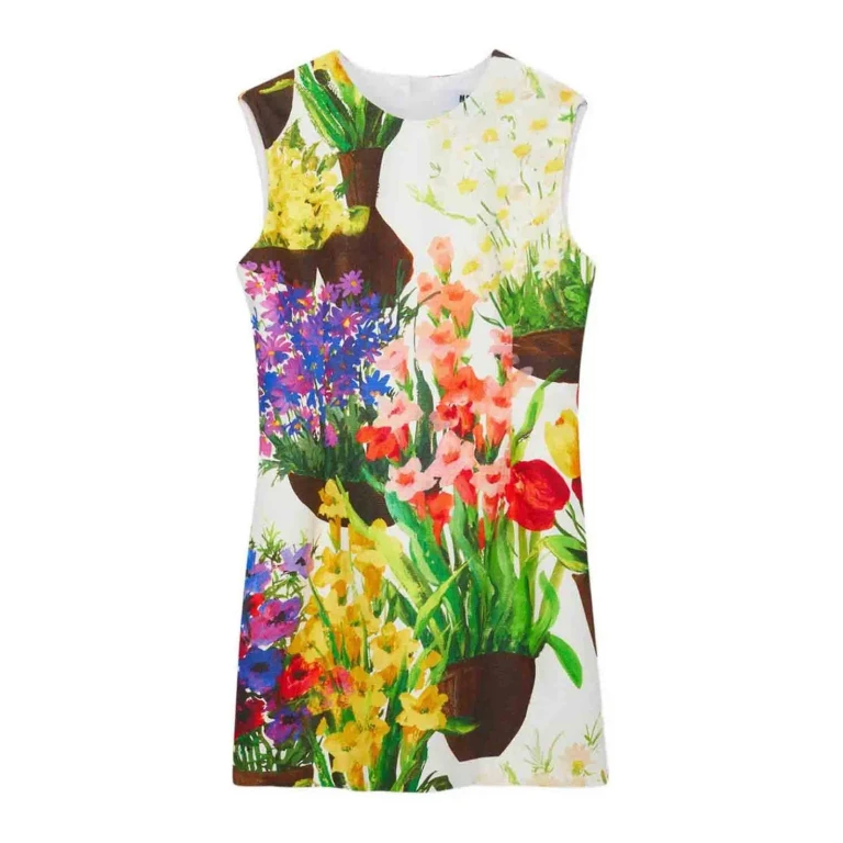 M. S.G. M. Robe Courte - Multicolore