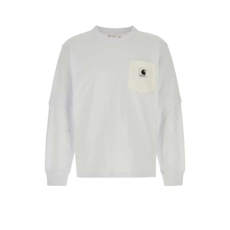 Sacai T-Shirt - Blanc