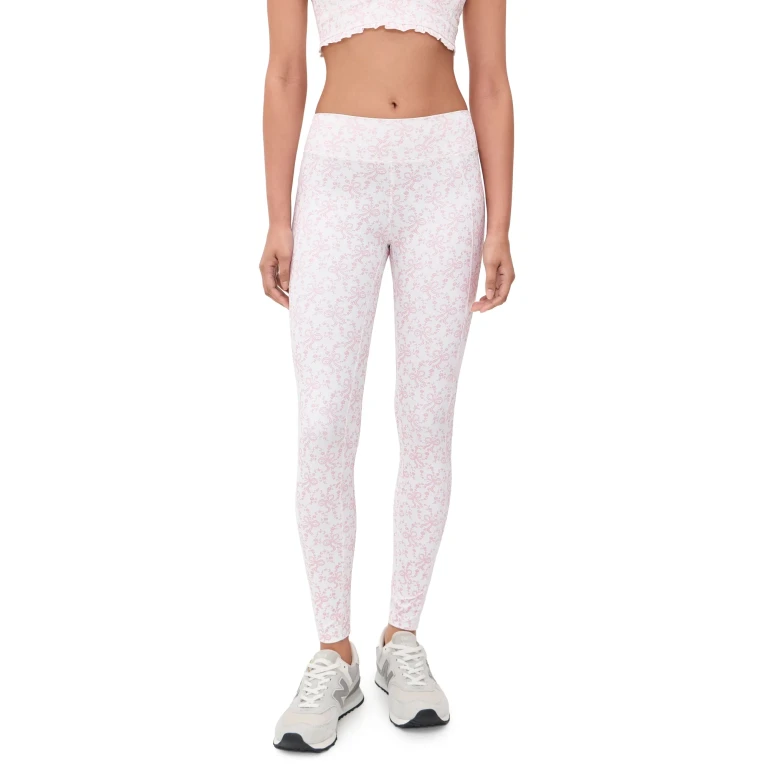LoveShackFancy Kimi Leggings Chantilly L
