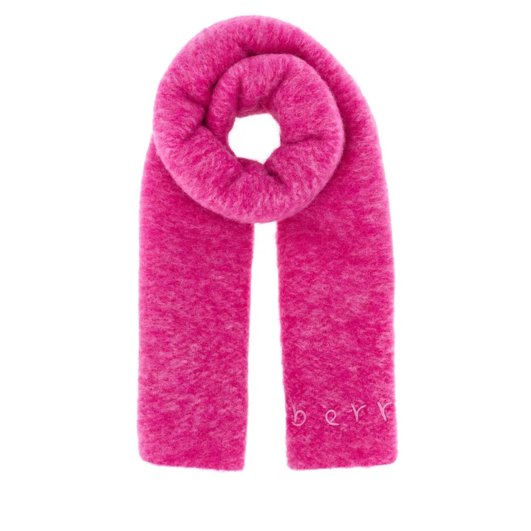 Burberry Two-Tone Alpaca Blend Scarf Bowpink Sciarpe E Foulard - Unisex