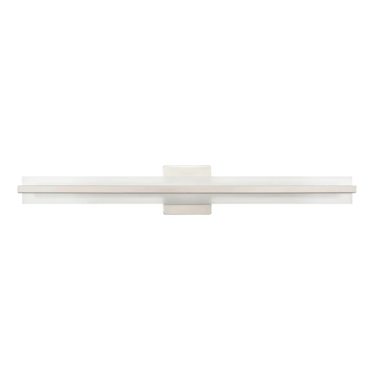 Brushed Nickel LED Vanity from the Troy Collection