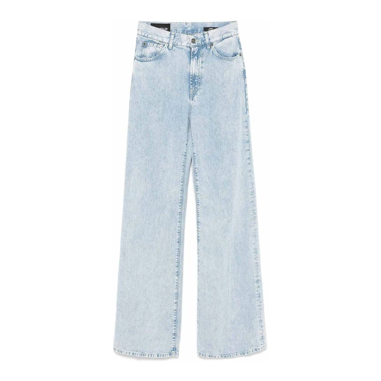 Dondup Jean Bootcut - Foncé Délavé