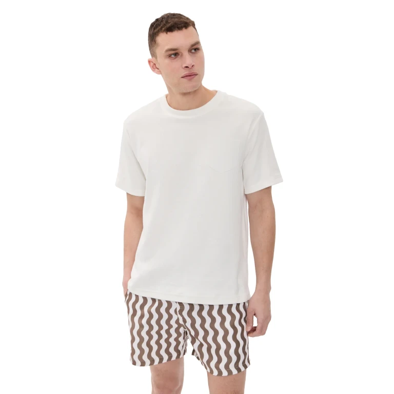 OAS White Terry Tee White M