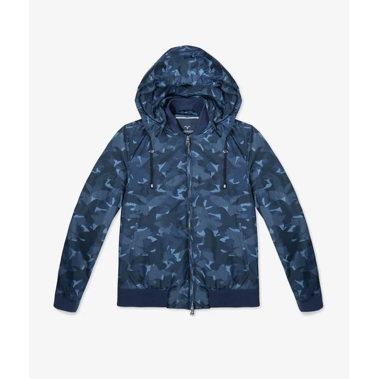 Larusmiani 1922 Bomber Jacket Marina Blue Sportswear (no Padding) - Men