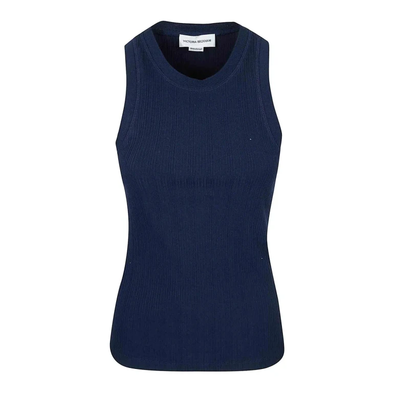 Victoria Beckham Top - Bleu Foncé