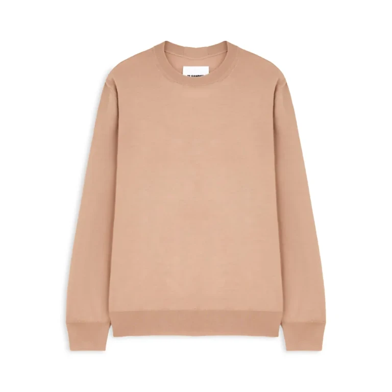 Pull col rond en laine Jil Sander