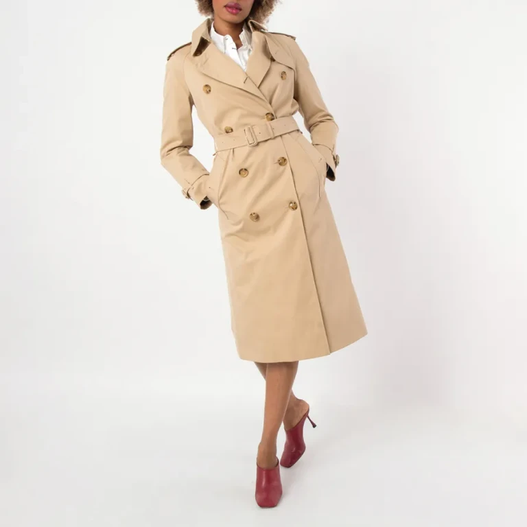 Burberry Monogram Motif Waterloo Trench Coat