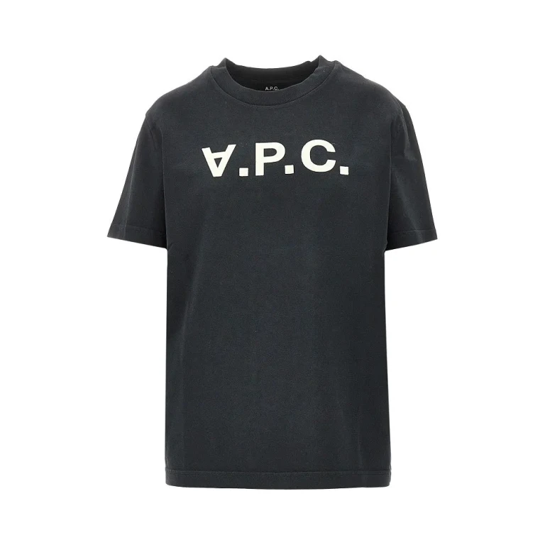 T-shirt A.P.C. con logo floccato donna XS