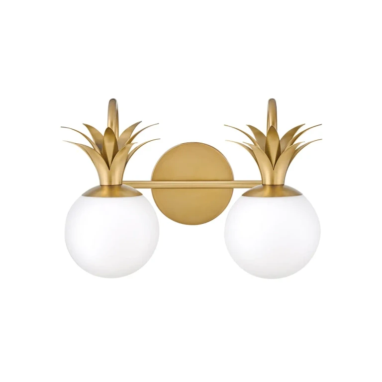 Heritage Brass LED Vanity from the Palma Collection