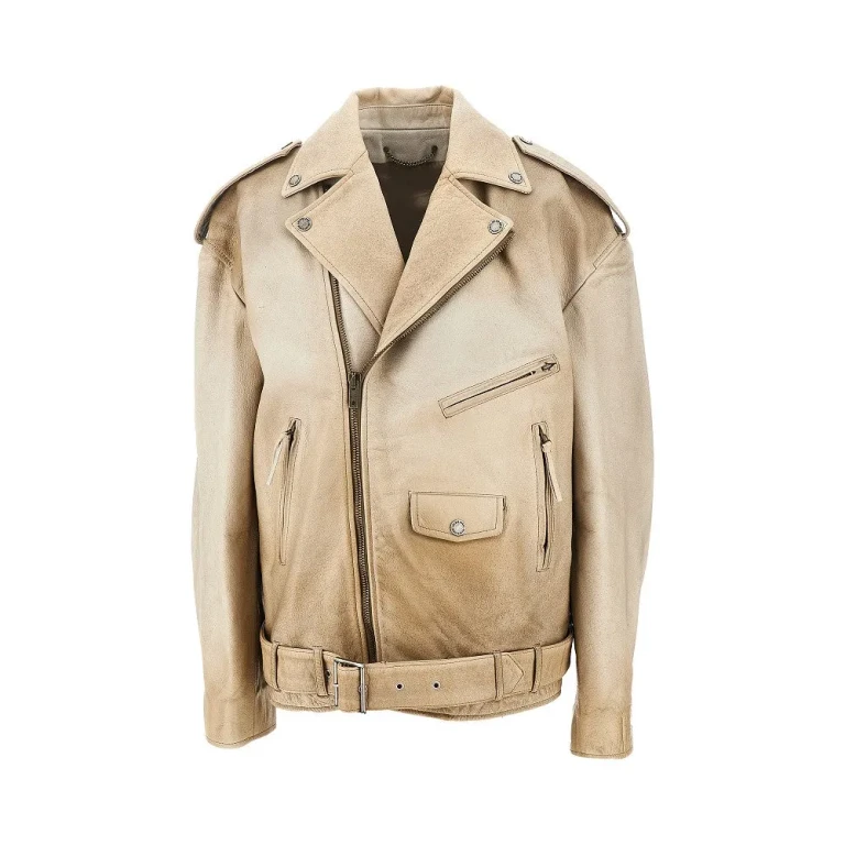 Chaqueta de cuero oversize Golden Goose Phoebe