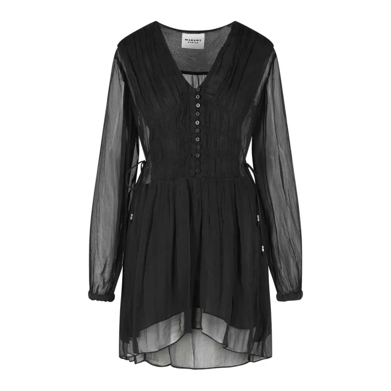 Isabel Marant Robe Au Genou - Noir