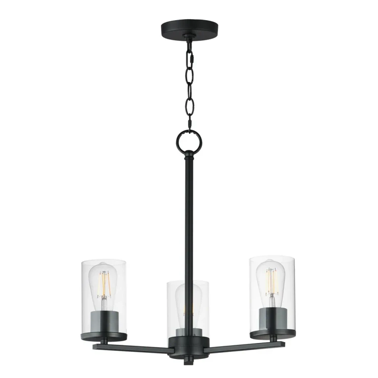 Black Chandelier from the Lateral Collection