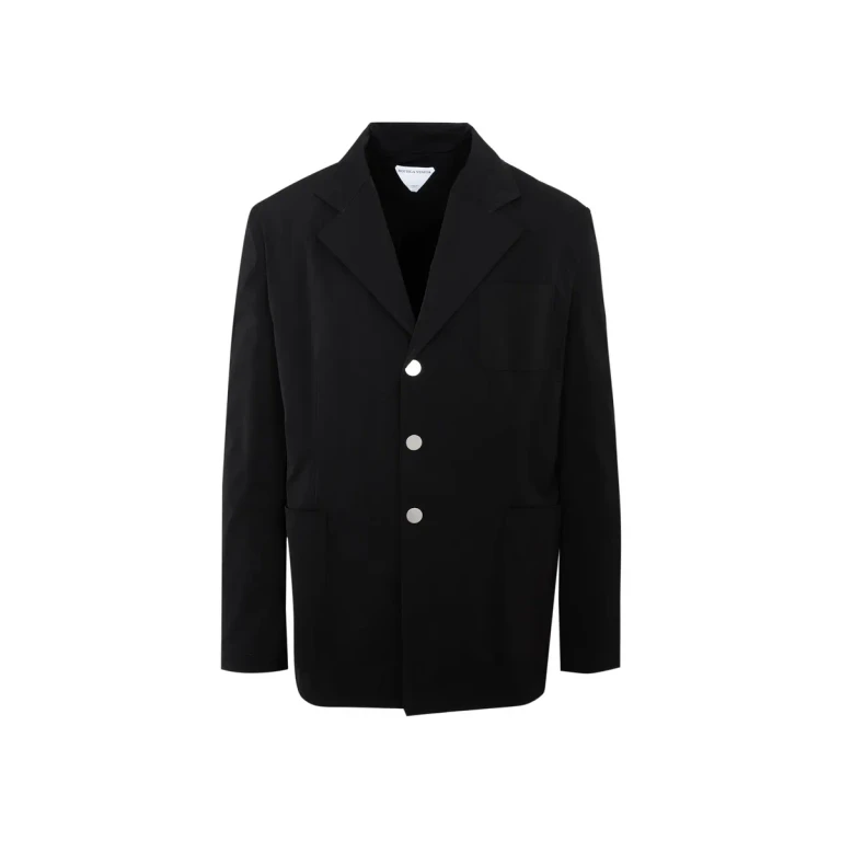 Bottega Veneta Single Breasted Long Sleeved Blazer