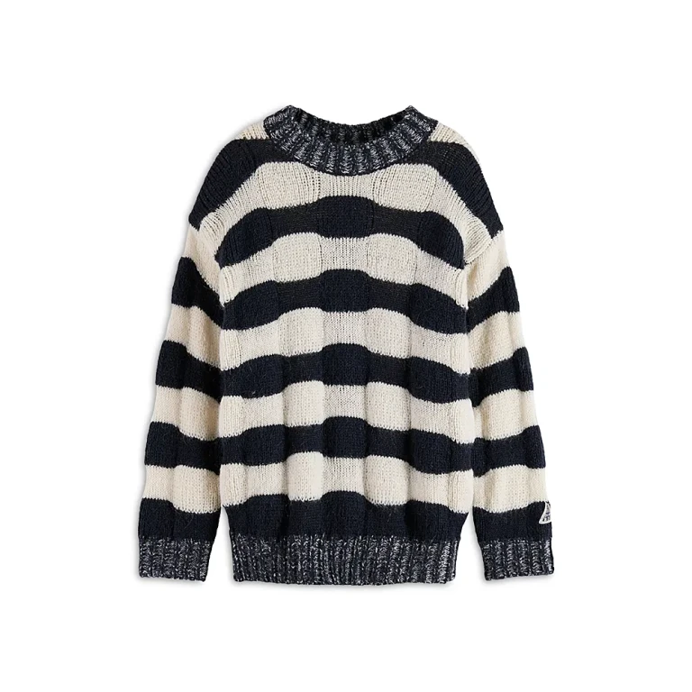 Scotch & Soda Girls' Chunky Striped Sweater - Little Kid, Big Kid