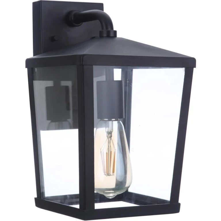 Midnight One Light Outdoor Wall Mount from the Olsen Collection