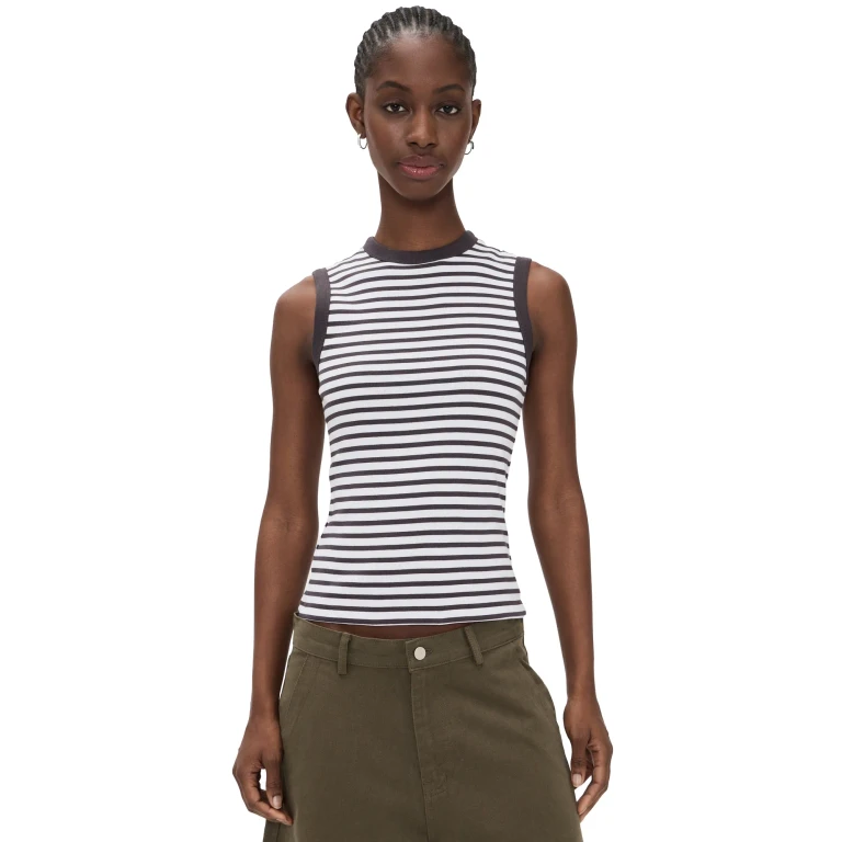 Madewell The '90s Shell Tank Top New York Stripe XL