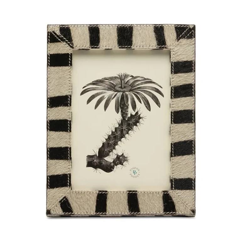 Pigeon & Poodle Hana Zebra Print Frame, 5 x 7