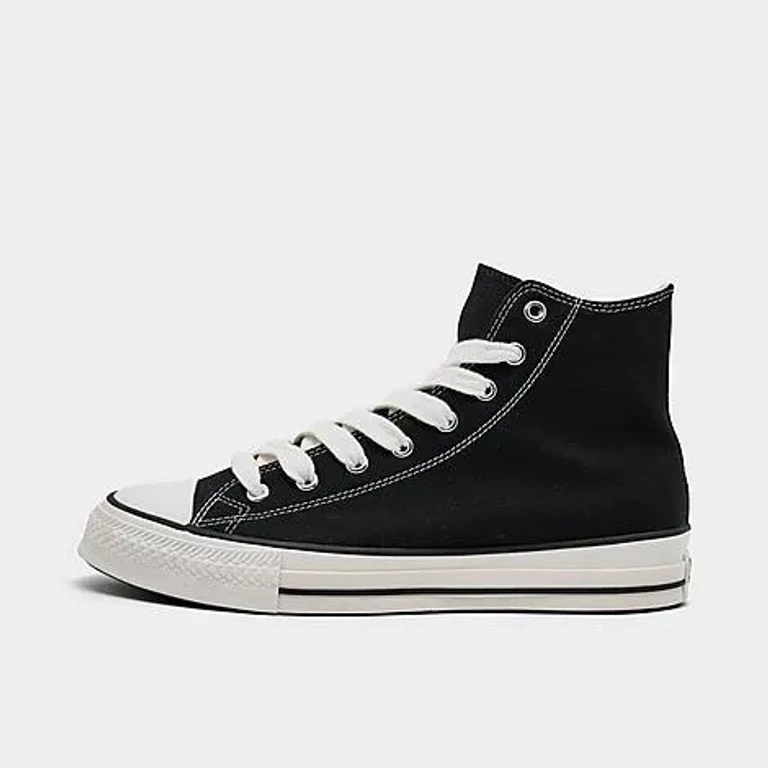 Converse Men's Chuck Taylor All Star Throwback Casual Shoes in Black/White Size: 7.5