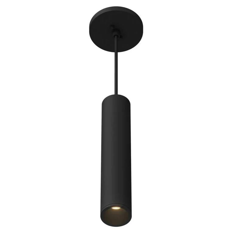 Black LED Pendant from the Lorna Collection