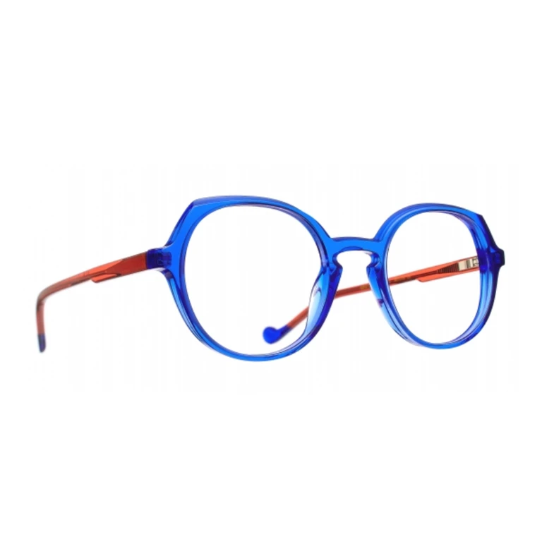 Tete À Lunettes by Caroline Abram Mini Bunny 1060 Blue Orange Blu Acetate Occhiali Da Vista - Kids