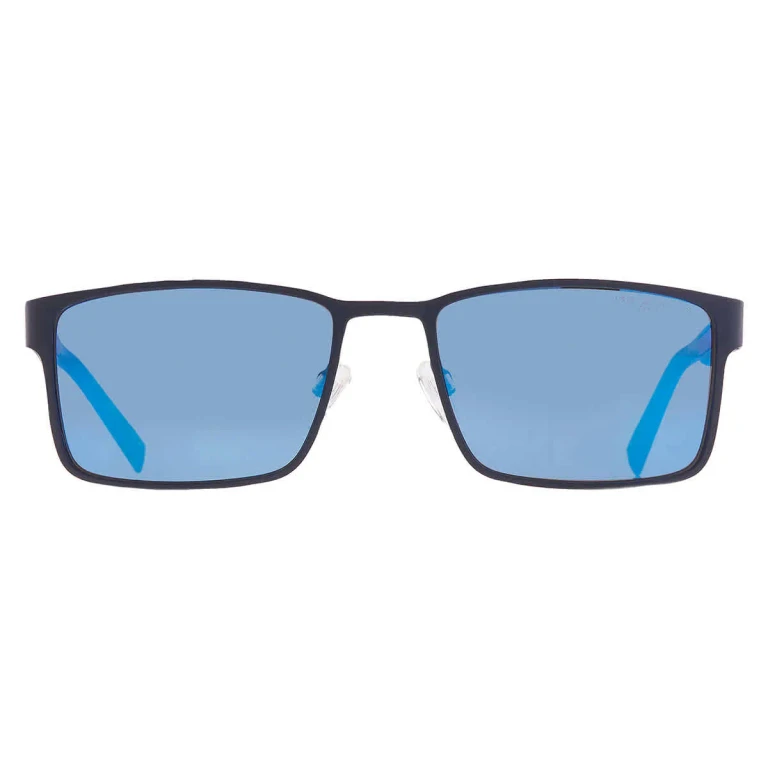 Tommy Hilfiger Blue Multilayer Rectangular Mens Sunglasses TH 2087/S 0FLL/VI 57