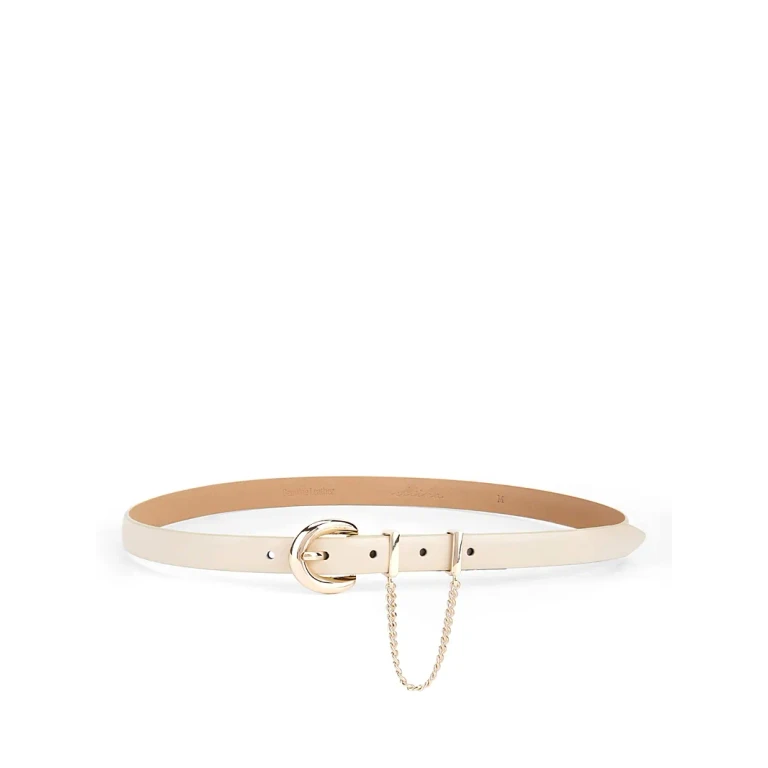 Ettika Women's Cascade Chain Leather Belt