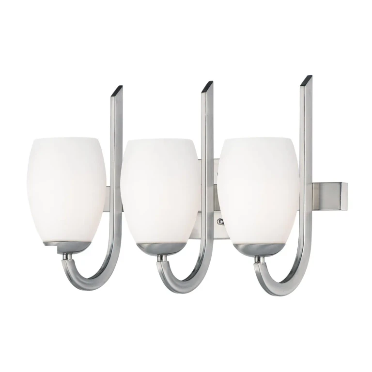 Maxim Taylor 3-Light Bathroom Vanity Light in Satin Nickel