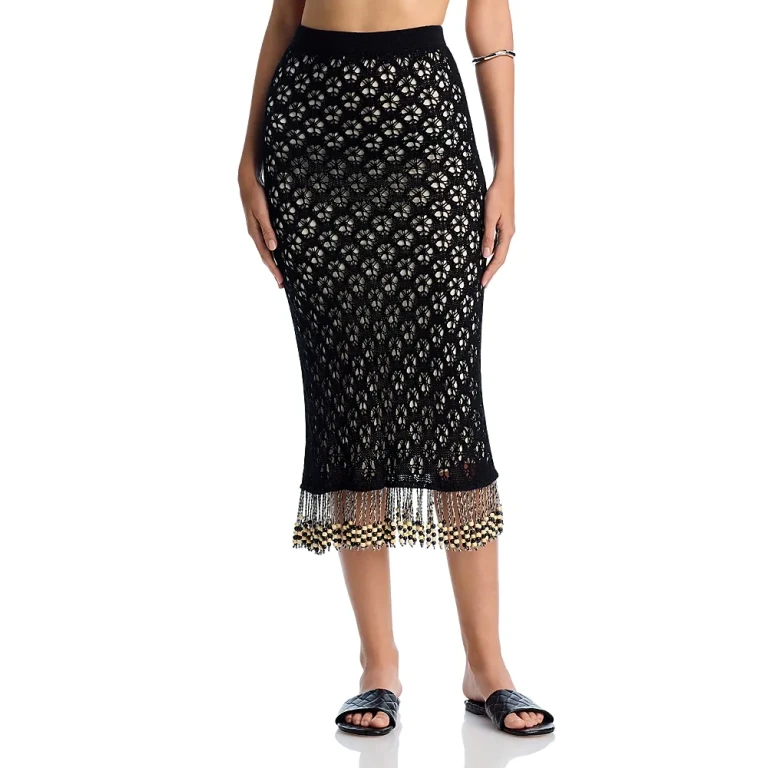 Capittana Sally Black Skirt Swim Cover-Up
