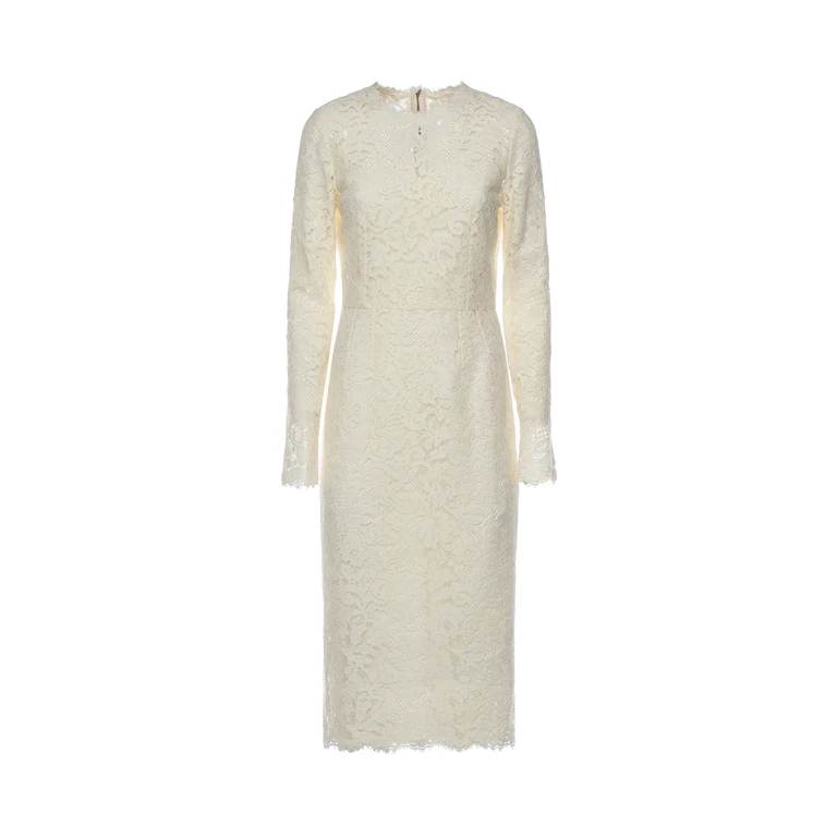 Dolce & Gabbana Dresses White Viscose - Women