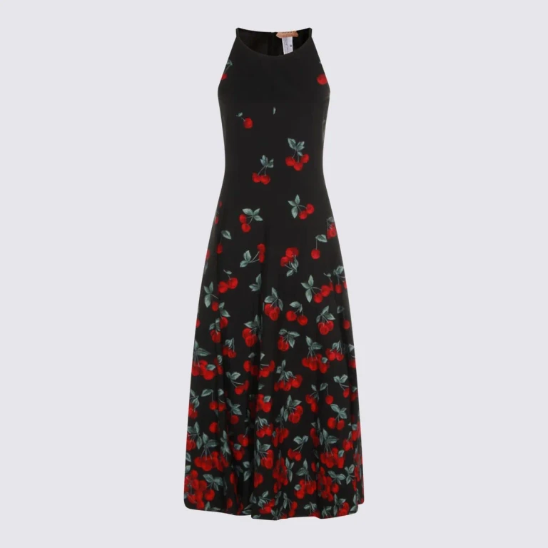 Philosophy di Lorenzo Serafini Black Midi Dress