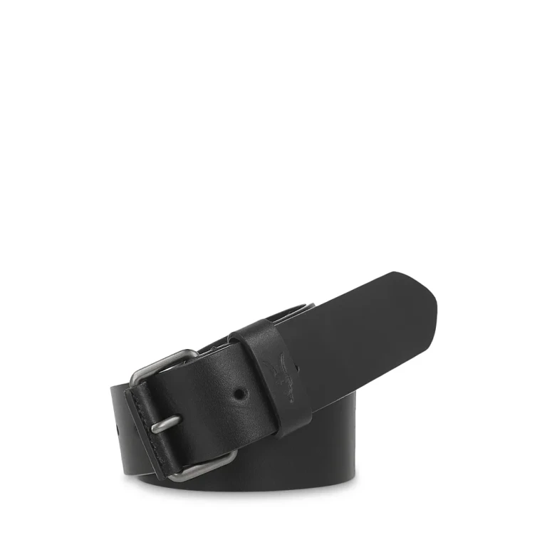 Allsaints Men's Ramskull Leather Belt