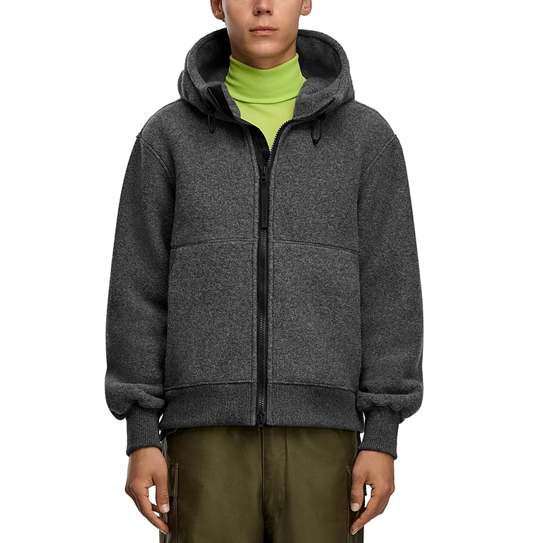 Canada Goose Chilliwack Black Disc Fleece Bomber Noir S