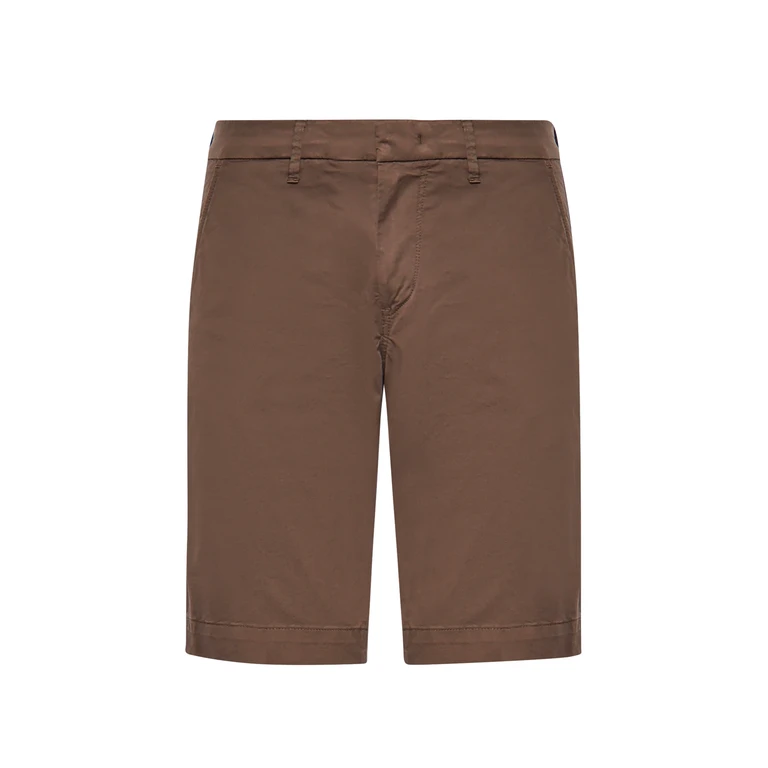 Fay Shorts Blue Cotton - Men