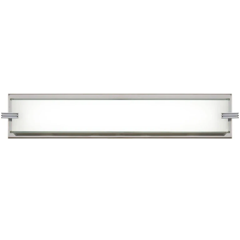 George Kovacs Cubism LED Bathroom Vanity Light in Chrome