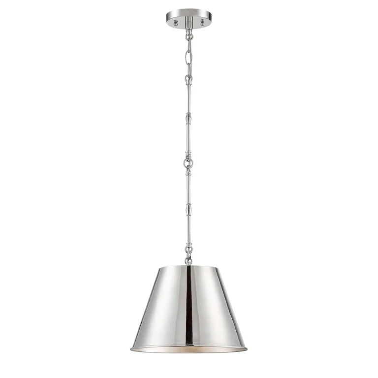 Savoy House Alden Pendant Light in Polished Nickel - 7-132-1-109