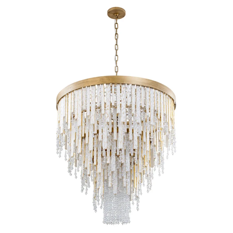 Havana Gold 13 Light Chandelier from the Lafayette Collection