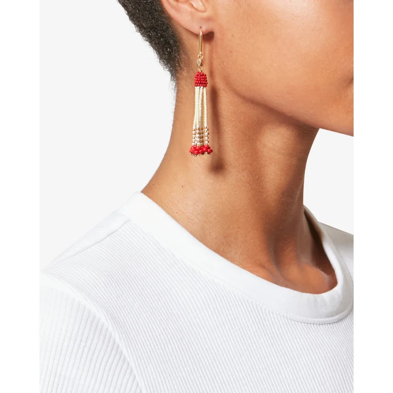 Boucle D'Oreille Nina - Femme - Crème - Isabel Marant