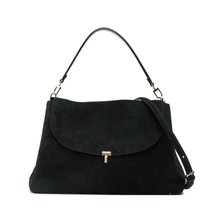 TotÃªme T-Lock Suede Leather Tote Bag