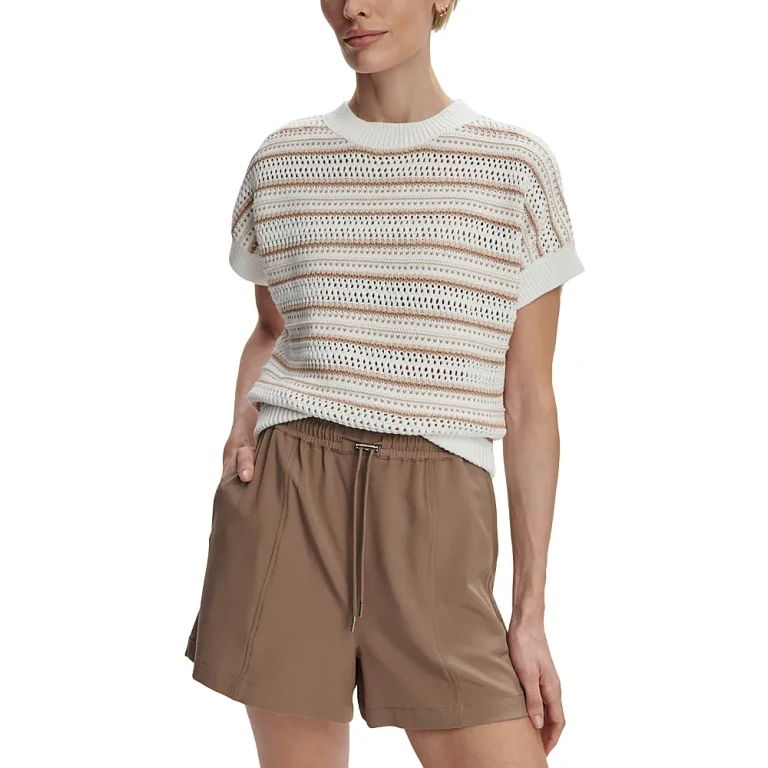 Varley Ciara Stripe Knit Top