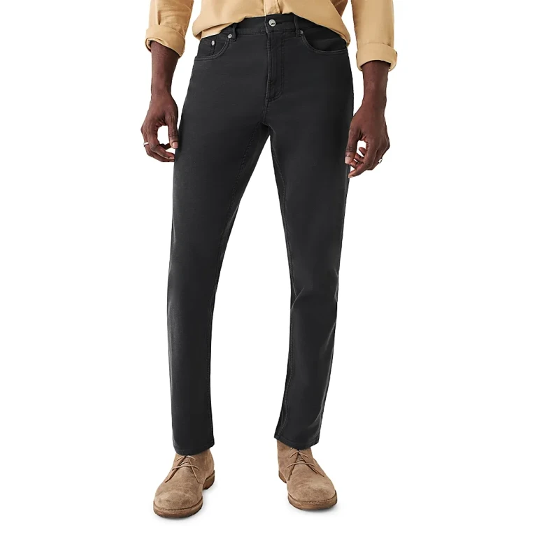 Faherty Stretch Terry Slim Fit Pants