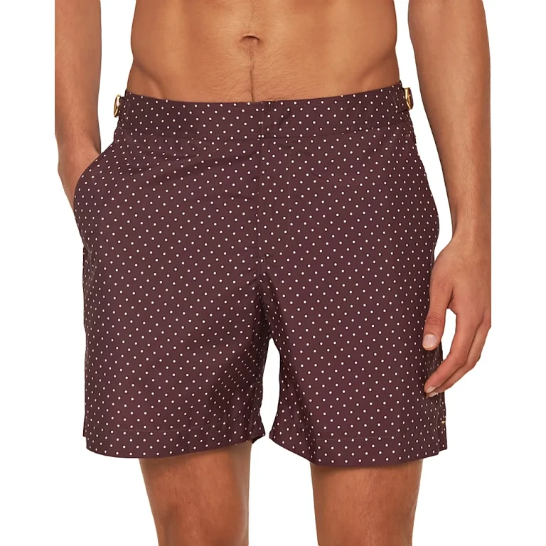 Orlebar Brown Bulldog Polka Dot 6 Swim Trunks