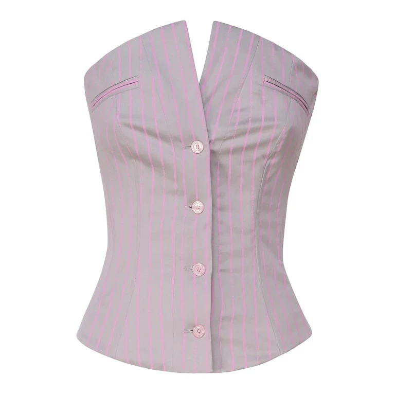 Poster Girl Top - Gris